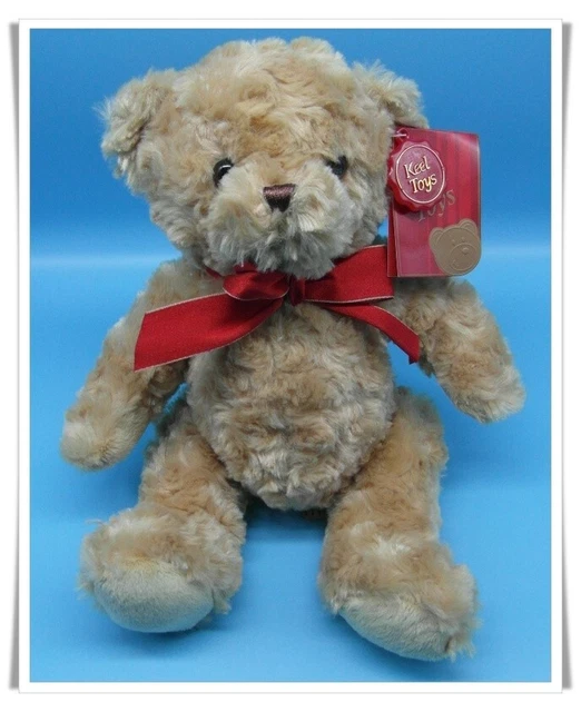 KEEL TRADITIONAL TEDDY Bear, 25Cm Plush Toy, Vgc, With Tags, 2011 £6.95